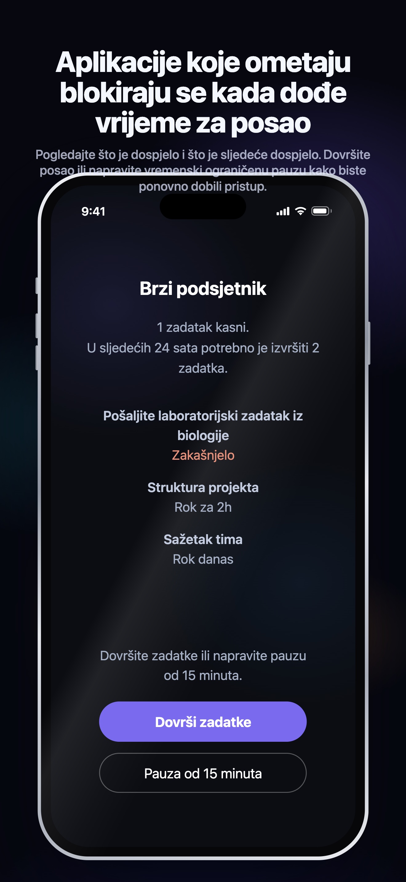 Promotivna ilustracija iz App Storea · Nonlate · iOS