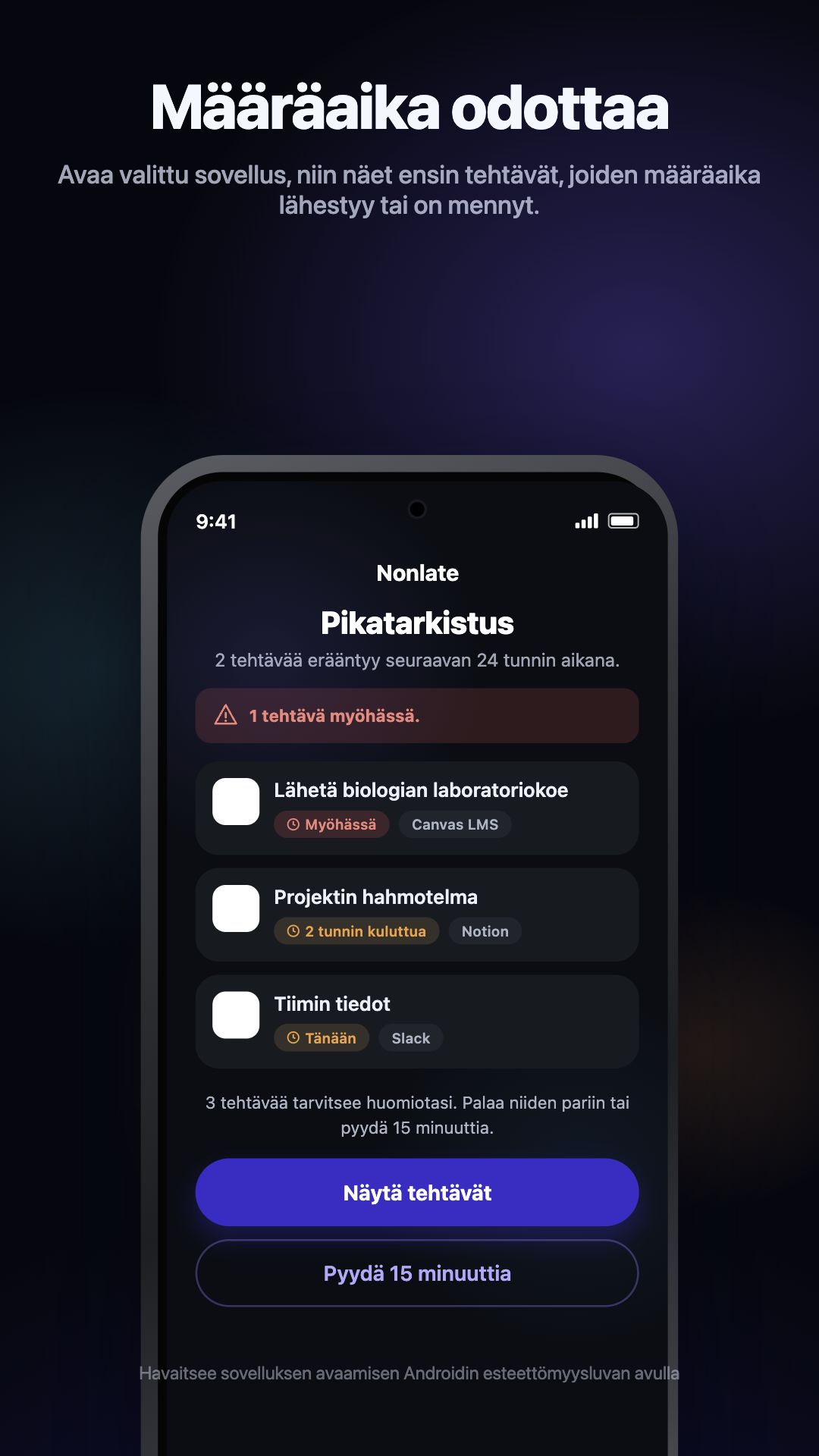 Google Play -kuvitus · Nonlate · Android