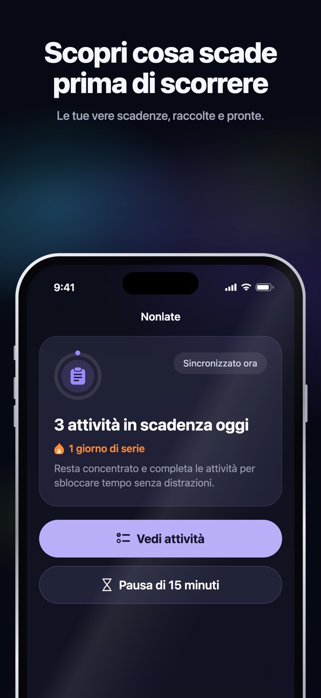Illustrazione dell’App Store · iOS · Home · attività in scadenza