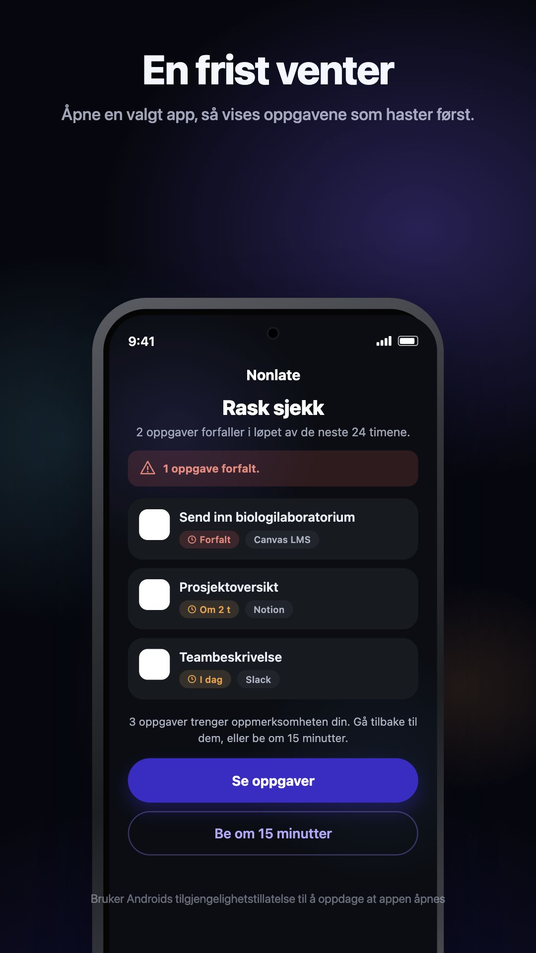 Google Play-illustrasjon · Nonlate · Android