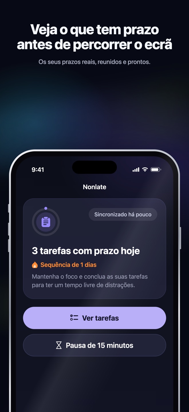 Ilustração da App Store · iOS · Início · tarefas por concluir